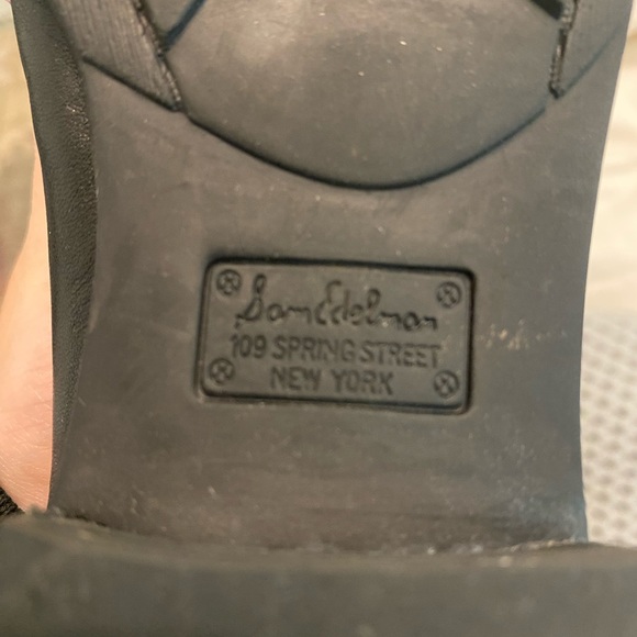 Sam Edelman Penny Leather Riding Boot - Black - Picture 5 of 5